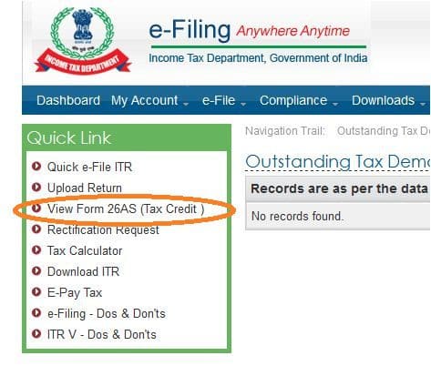 How to pay Outstanding Income Tax Demand online? | ReLakhs