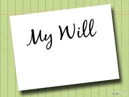 Online Will e-will