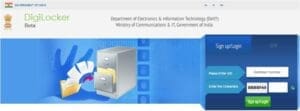 digilocker website login