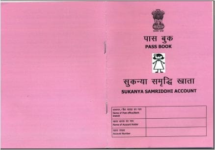 Sukanya Samriddhi Account Passbook