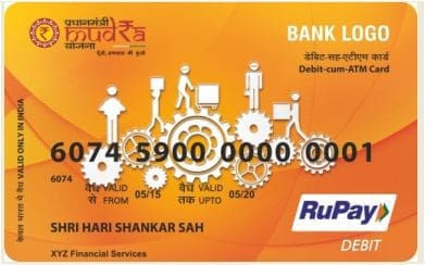 Mudra Card