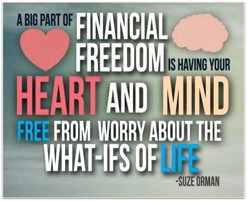financial freedom quote pic