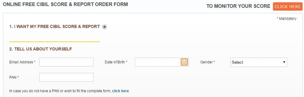Free Credit Score Free CIBIL Score