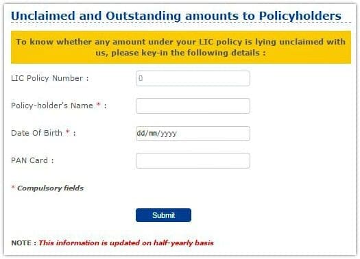 Unclaimed LIC policy amount death claim maturity claim unclaimed money back amount pic