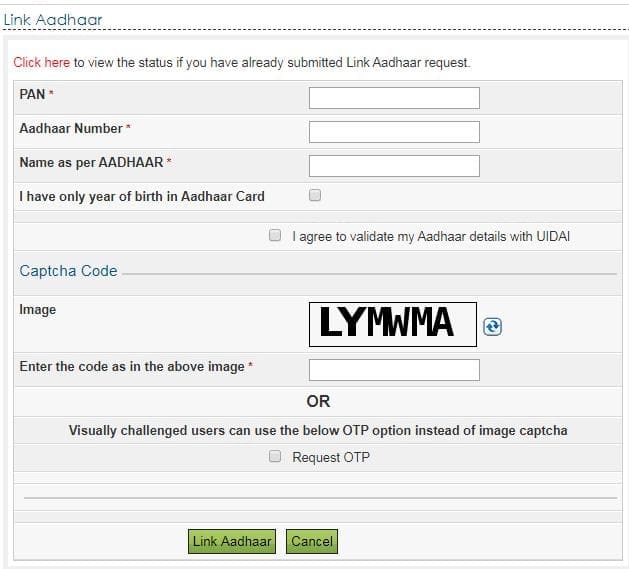 how to get pan card number by aadhaar number