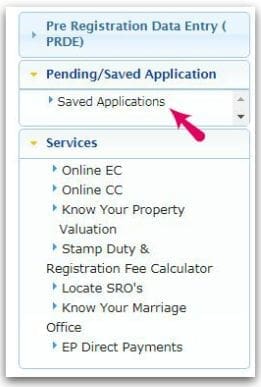 Track EC online application status pic