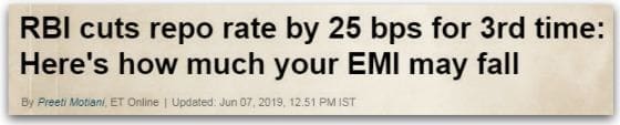 RBI cuts repo rate impact on your loan EMIs pic