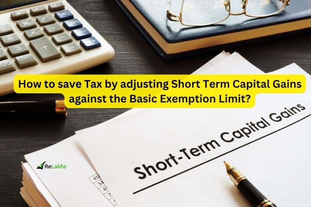 Set off Short term capital gains against basic exemption limit old and new tax regimes