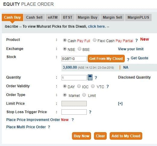 how to buy sovereign gold bonds online from secondary market icici direct