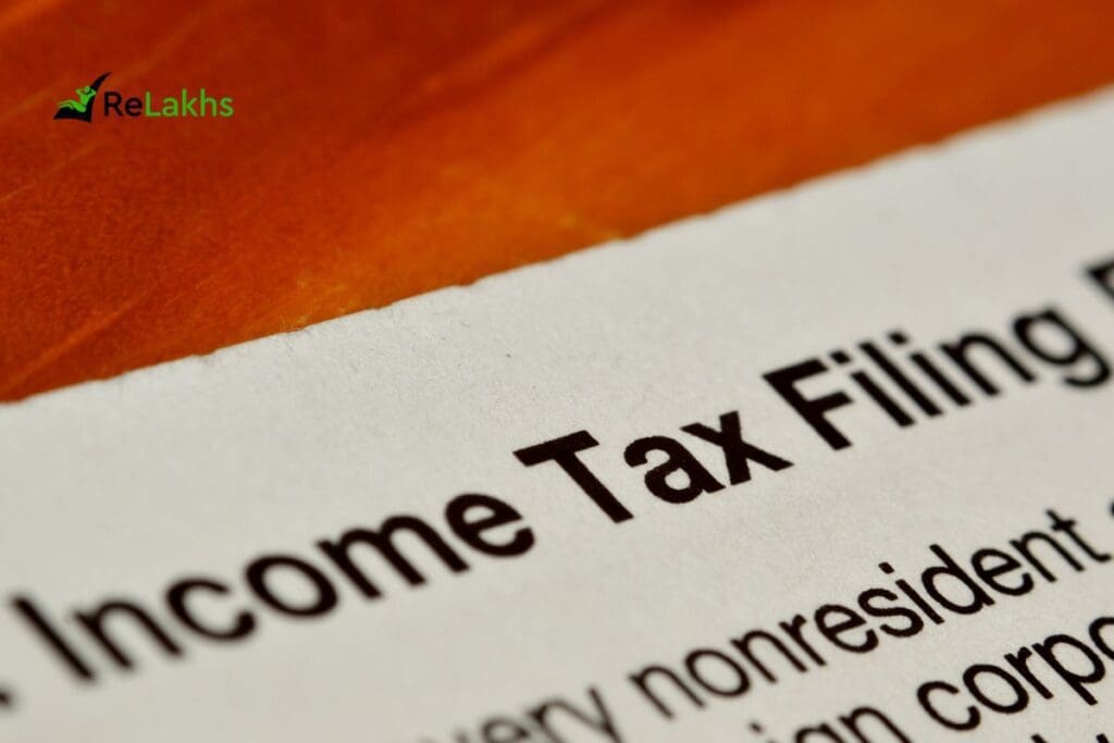 Income Tax Return Filing ITR Form