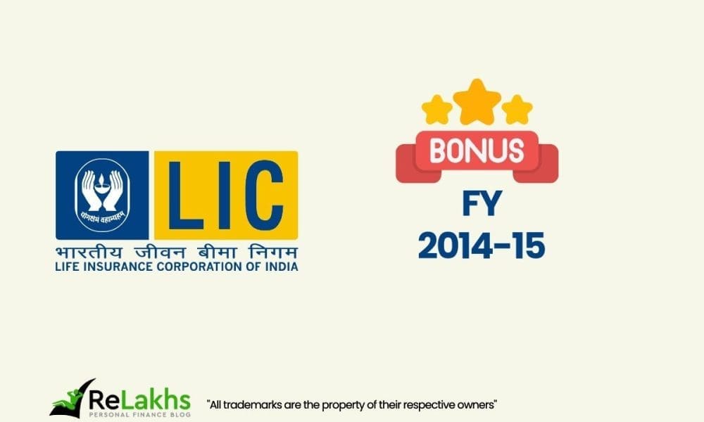 LIC Bonus rates for 2014_15