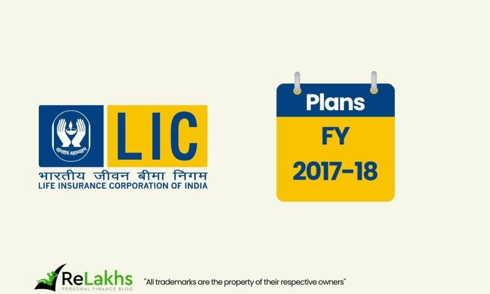 LIC New Plans list 2017_18