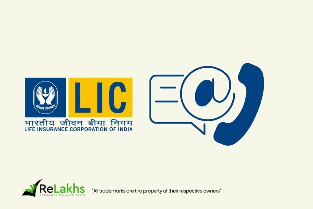 Update contact details in LIC policy