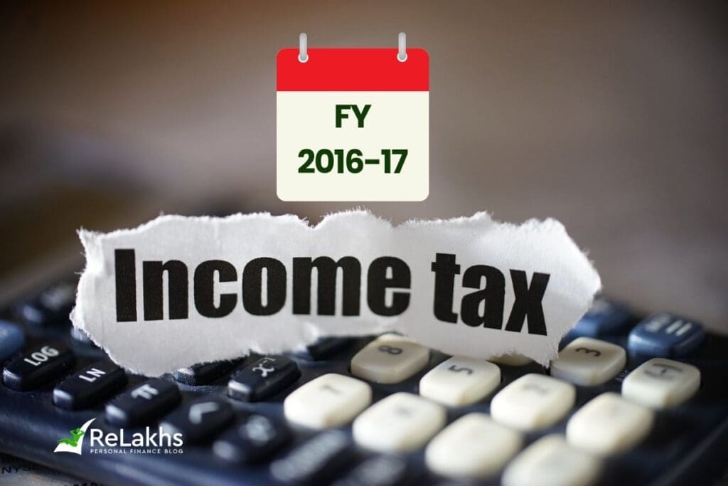 Income Tax Slab Rates for FY 2016-17 _ AY 2017-18