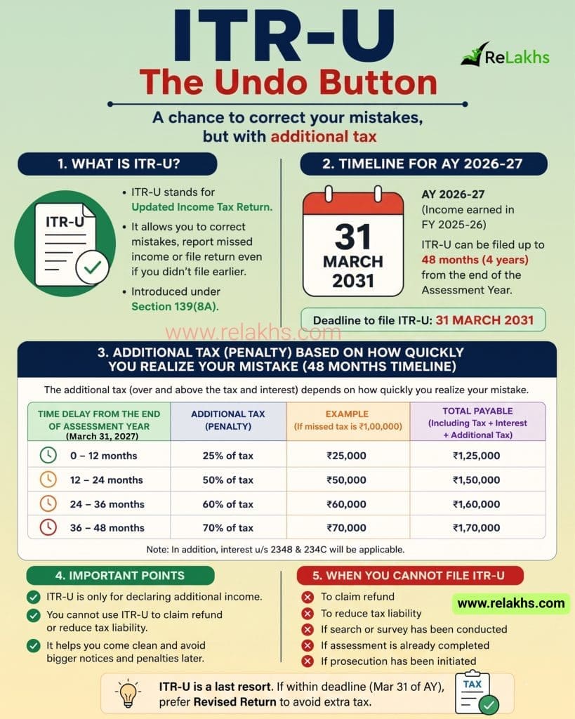 When to choose ITR-U